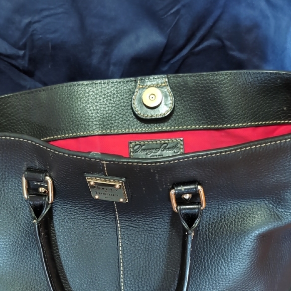 Dooney & Bourke Black Leather Women's Bag - Picture 3 of 8